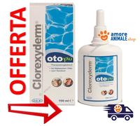 ICF Clorexyderm OTO PLUS 150 ML - Nettoyant Auriculaire Pour Chiens Et Chats