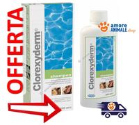 ICF Clorexyderm Shampoo 250 Ml - Shampoo Désinfectant Pour Chiens Et Chats