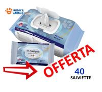 ICF CLX WIPES Pocket → 15 / 40 Lingettes Nettoyantes Humides Pour Chien Et Chat