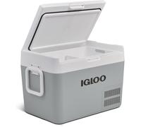 ICF32 Glacière À Compression 32L, 12/24V & 230V, Jusqu'à -18°C, Faible Consommation, Pour Voiture, Bateau, Camping-Car Et Camping