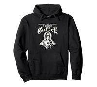 « Ich bete für Kaffee » - Inscription « Coffee Kirche » Sweat à Capuche