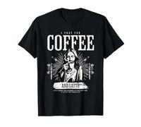 « Ich bete für Kaffee » - Inscription « Coffee Kirche » T-Shirt
