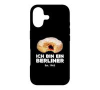 Ich Bin EIN Berliner Speech Jelly Donut Wall Cold War Coffee Coque pour iPhone 17