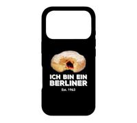 Ich Bin EIN Berliner Speech Jelly Donut Wall Cold War Coffee Coque pour iPhone 17 Pro