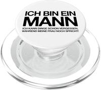 Ich Bin EIN Mann (Dicton de Mari Allemand Amusant) PopSockets PopGrip pour MagSafe