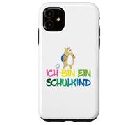 Ich Bin EIN Schulkind Ours Premier Jour d'école garçon Fille Coque pour iPhone 11
