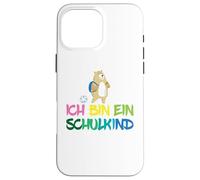 Ich Bin EIN Schulkind Ours Premier Jour d'école garçon Fille Coque pour iPhone 16 Pro Max