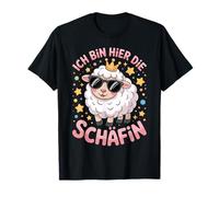 Ich Bin Hier Die Schäfin - Drôle Boss Spruch für Frauen T-Shirt
