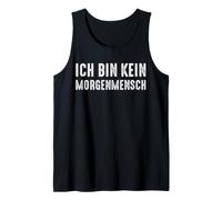 Ich Bin Kein Morgenmensch Dicton Drôle Débardeur