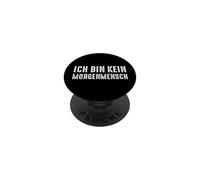 Ich Bin Kein Morgenmensch Dicton Drôle PopSockets PopGrip Adhésif