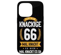 Ich Bin Knackige 66 Mal Knackt ES Hier Mal Knackt ES Da Coque pour iPhone 13 Pro