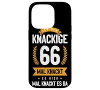 Ich Bin Knackige 66 Mal Knackt ES Hier Mal Knackt ES Da Coque pour iPhone 14 Pro
