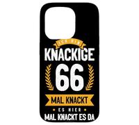 Ich Bin Knackige 66 Mal Knackt ES Hier Mal Knackt ES Da Coque pour iPhone 15 Pro