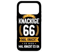 Ich Bin Knackige 66 Mal Knackt ES Hier Mal Knackt ES Da Coque pour iPhone 17 Pro Max