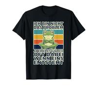 Ich Bin Nicht Das Problem Mème de Grenouille Allemande Humoristique T-Shirt