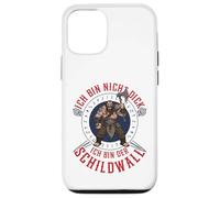 Ich Bin Nicht Dick Ich Bin Der Schildwall Design Viking Coque pour iPhone 12/12 Pro