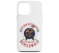 Ich Bin Nicht Dick Ich Bin Der Schildwall Design Viking Coque pour iPhone 13 Pro Max