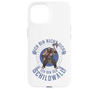 Ich Bin Nicht Dick Ich Bin Der Schildwall Design Viking Coque pour iPhone 15