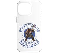 Ich Bin Nicht Dick Ich Bin Der Schildwall Design Viking Coque pour iPhone 16 Pro