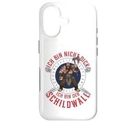 Ich Bin Nicht Dick Ich Bin Der Schildwall Design Viking Coque pour iPhone 17