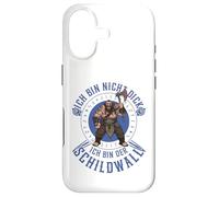 Ich Bin Nicht Dick Ich Bin Der Schildwall Design Viking Coque pour iPhone 17