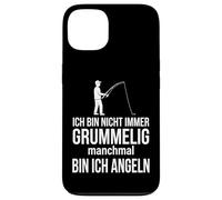 Ich Bin Nicht Immer grummelig manchmal Bin ich Angeln Coque pour iPhone 13