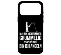 Ich Bin Nicht Immer grummelig manchmal Bin ich Angeln Coque pour iPhone 17 Pro Max