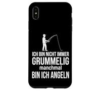 Ich Bin Nicht Immer grummelig manchmal Bin ich Angeln Coque pour iPhone XS Max