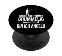 Ich Bin Nicht Immer grummelig manchmal Bin ich Angeln PopSockets PopGrip Adhésif