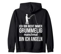 Ich Bin Nicht Immer grummelig manchmal Bin ich Angeln Sweat à Capuche