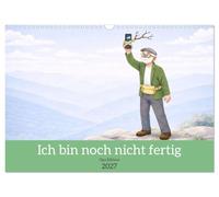 Ich bin noch nicht fertig - Opa Edition (Wandkalender 2027 DIN A3 quer), CALVENDO Monatskalender: Humorvolle Rentner - Alltagsmomente mit Charme