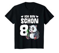 « Ich Bin Schon 8 ans Panda » Cadeau d'anniversaire pour fille T-Shirt