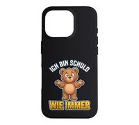 Ich Bin Schuld Wie Immer Art Allemand Amusant Coque pour iPhone 16 Pro