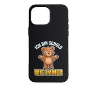 Ich Bin Schuld Wie Immer Art Allemand Amusant Coque pour iPhone 16 Pro Max