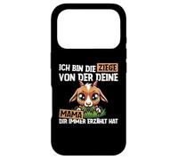 Ich Bin Ziege Von Der Deine Mama Dir Immer Erzählt Chèvre Coque pour iPhone 17 Pro