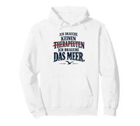 Ich Brauche Das Meer de café Mouette d'Allemagne du Nord Sweat à Capuche