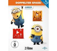 ICH-EINFACH UNVERBESSERLICH 1+2 (BLU-RAY) TRICKFILM NEUF