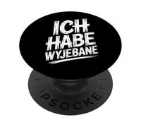 « Ich habe Wyjebane Polonischer Slang & Humorvoller Spruch » PopSockets PopGrip Adhésif