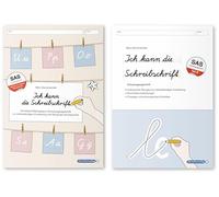 Ich kann die Schreibschrift + Übungsheft zu den Buchstabenverbindungen -Schulausgangsschrift - 2 Hefte: Schreiblehrgang und Übungsheft zur Schreibschrift SAS im Set