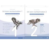 Ich kann rechtschreiben 1 und »Ich kann rechtschreiben 2 als Kombi, Schüler-Arbeitshefte für die 2. und 3. Klasse: zwei Schülerarbeitshefte im Set
