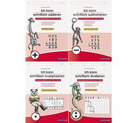 Ich Kann Schriftlich Addieren, Subtrahieren, Multiplizieren Und Dividieren Im Set