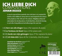 Ich Liebe Dich/Compositions