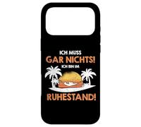 Ich Muss Gar Nichts ich Bin im Ruhestand Pension Coque pour iPhone 17 Pro Max