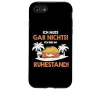 Ich Muss Gar Nichts ich Bin im Ruhestand Pension Coque pour iPhone SE (2020) / 7/8