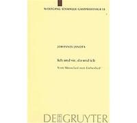 Ich Und Sie, Du Und Ich, Wolfgang Stammler Gastprofessur fur Germanische Philologie Johannes Janota (Auteur)