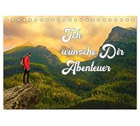 Ich wünsche Dir Abenteuer (Tischkalender 2026 DIN A5 quer), CALVENDO Monatskalender: Outdoor Aktivitäten
