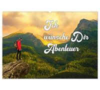 Ich wünsche Dir Abenteuer (Wandkalender 2026 DIN A2 quer), CALVENDO Monatskalender: Outdoor Aktivitäten