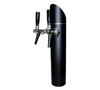 ich-zapfe Colonne à bière - Modèle Black Tower, 2 Lignes