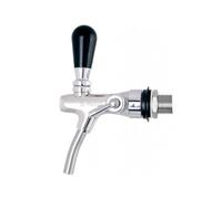 ich-zapfe Compensateur Robinet pour bière et distributeurs de bière en acier inoxydable avec compensateur, robinet professionnel pour tireuses à bière, 35 mm