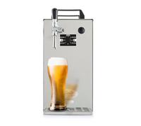 ich-zapfe.de Tireuse a Biere, Kontakt 40 Refroidisseur à Sec 1 Sortie, Refroidisseur continu 50 litres/h, Machine a Biere en Acier Inoxydable, Pompe a Biere 50 litres/h